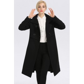 Double Breasted Wool Coat