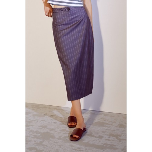 Striped Asymmetrical Culottes