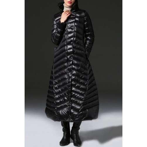 Long Down Puffer Coat