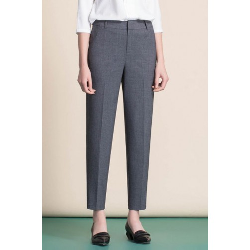 High Waist Skinny Trousers