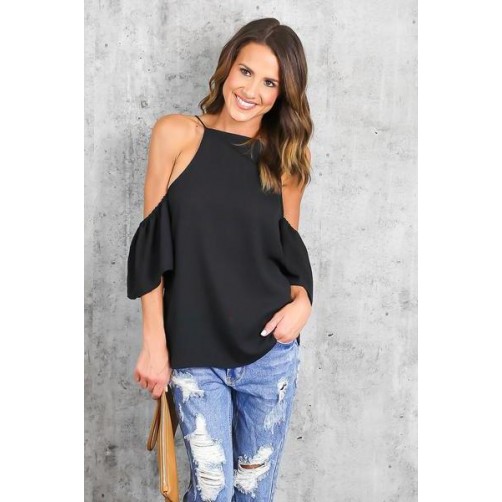 Cold Shoulder Top