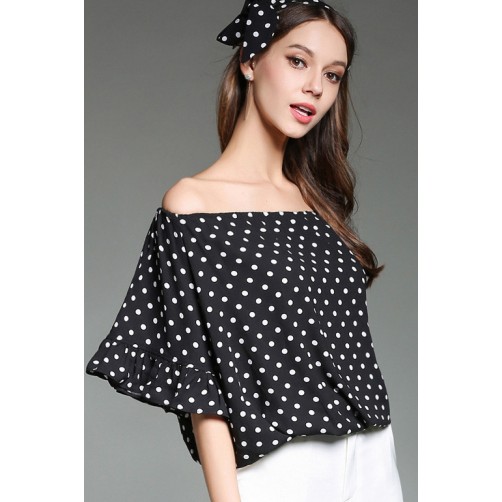 Polka Dot Blouse