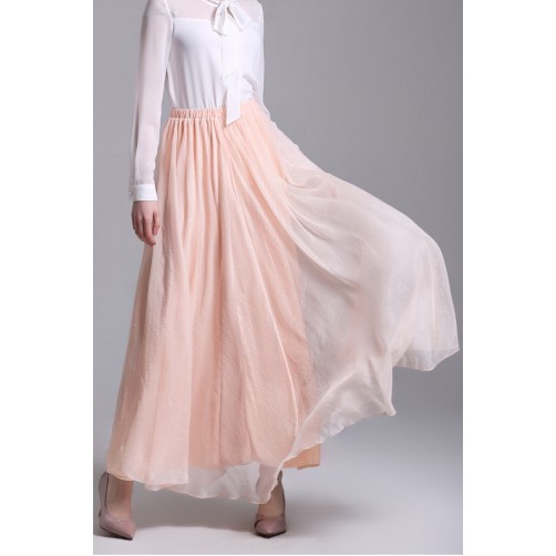 A-line Maxi Skirt