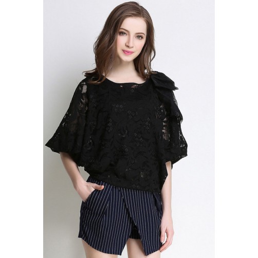 Casual Lace Blouse